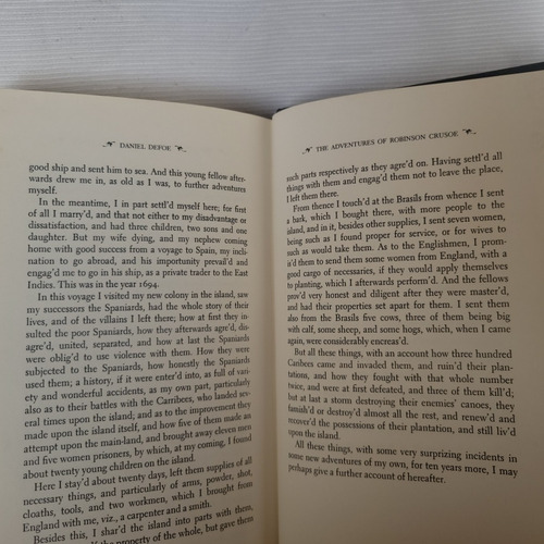 Imagen 8 de 9 de Adventure Of Robinson Crusoe Daniel Defoe T/dura Ilustrado