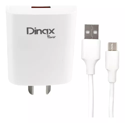 CARGADOR 220V 4.2A MICRO USB DINAX CABLE + 2 USB