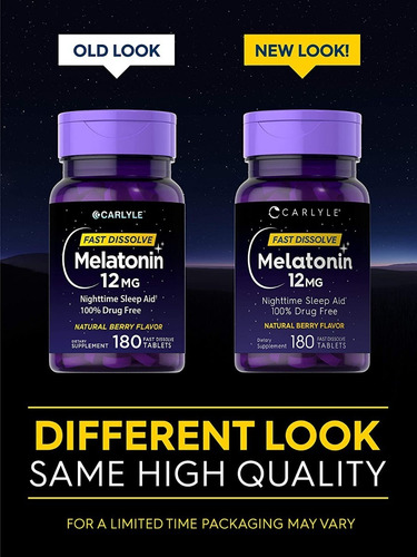 Melatonina 300 Tabletas Sabor Berry 12mg Maxima Eg Mm36 Bayas