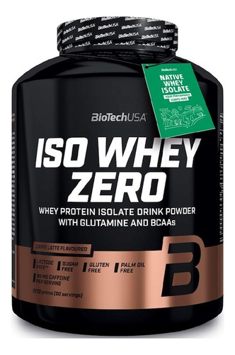 Iso Whey Zero 5 Libras Biotechusa - Caffe Latte