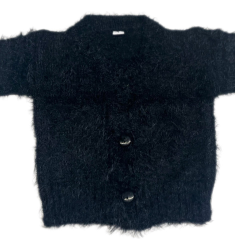 Saco Saquito Sweater Bebe Tejido Botones Piel De Mono
