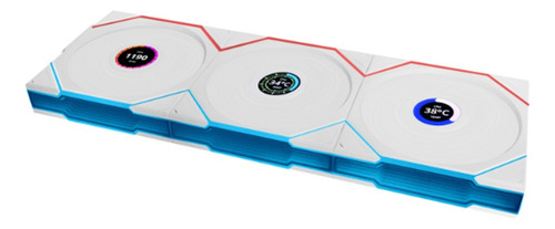 Fan Gamer Lian Li Uni Fan Tl Wireless Lcd Reverse Branco Led Argb