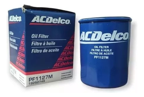 Filtro Aceite Acdelco Chevrolet S10 Max 2.4 23/24 Luv 97/06