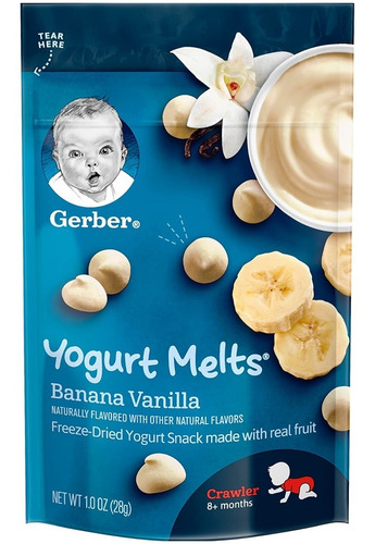 Snack Bebe Yogurt Melts Gerber