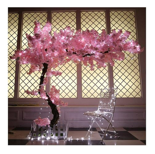 Árbol De Cerezo Con Luces, Decoración 5ft Compatible Con Int