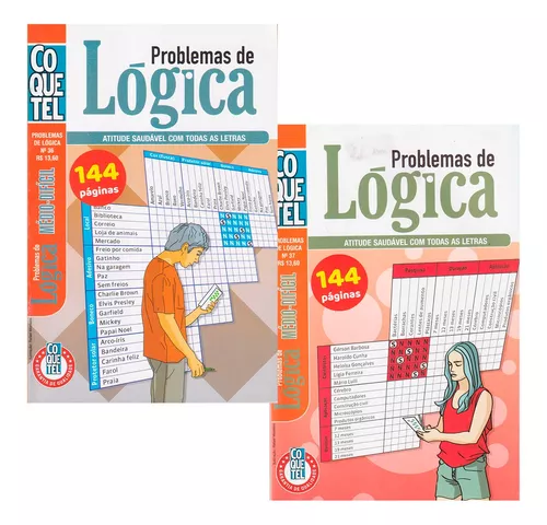 DESAFIOS DE LÓGICA - ED 20 - NIVEL MÉDIO DESAFIO COQUETEL