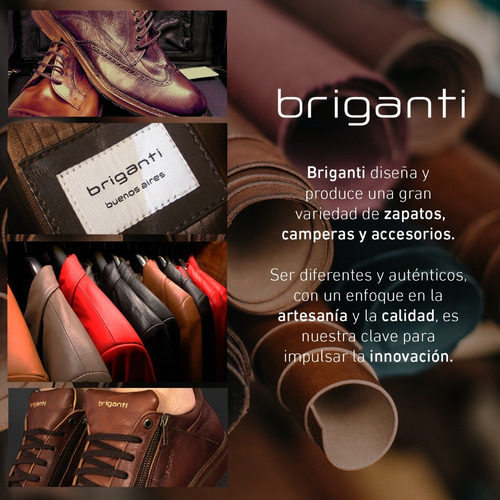 Billetera Mujer Cuero Monedero Tarjetero Briganti Hebilla Color Rojo