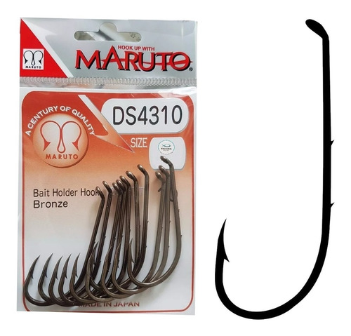 Anzuelo Maruto Ds4310 Garra De Aguila N° 4/0 X 10 Unidades