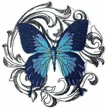 Parche Mariposa Termoadhesivo Para Planchar Emblema Insignia