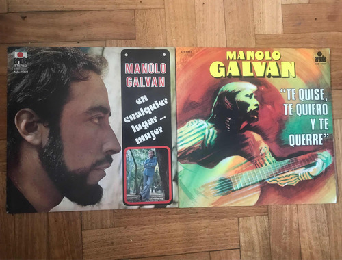 Manolo Galván- 2 Discos - Vinilo