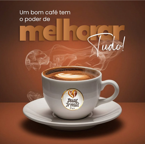 Café 100% Arábica Especial Torrado E Moído 500g Duas Irmãs