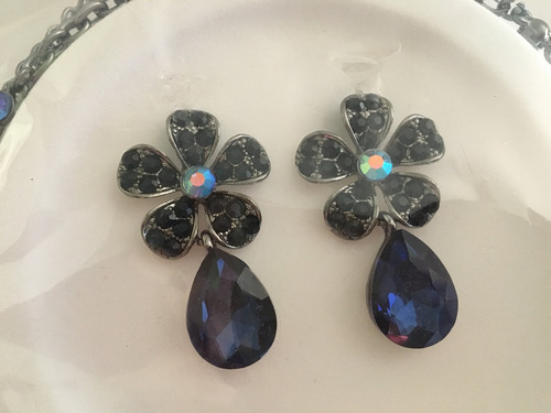 Juego De Collar Y Aretes De Fantasía Mod. Ajg-011
