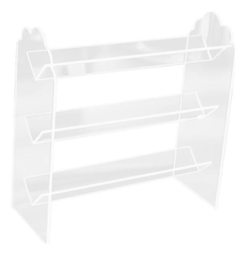 Bandeja Para Donas Transparente De 3 Capas Rectangular Para