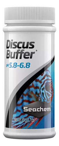 Seachem Discus Buffer 50g Tamponador Abaixa O Ph Da Água