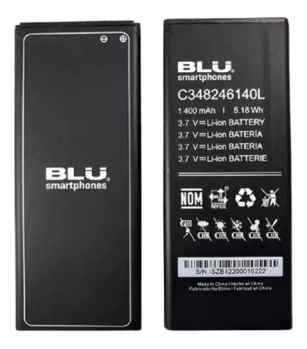 Bateria Pila Blu C348246140l A5l A0050ll Sky Platinum A4 