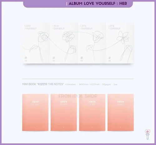 BTS Love Yourself & Albums Collection等 Álbum Do Bts Love Yourself: Seu Original/4 Sets | MercadoLivre