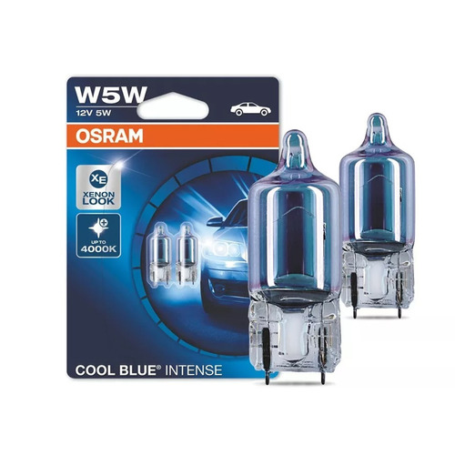 Lampada Osram Cool Blue Intense 4000k W5w Pingo T10 Par