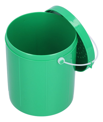 Cubo De Pesca Portátil De Plástico, Cebo Para Lombrices De T