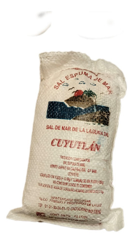 Sal Espuma De Mar ,sal De Mar De La Laguna De Cuyutlan