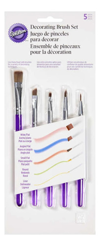 Wilton Decorating Tools - 5 Piece Brush Set