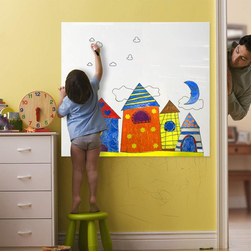 Vinilo Blanco Autoadhesivo Pizarra De 200 X 45 Cm Pizarra