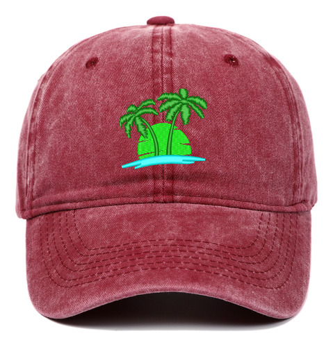 Gorra De Béisbol Con Parte Superior Blanda Lavada Con Estamp