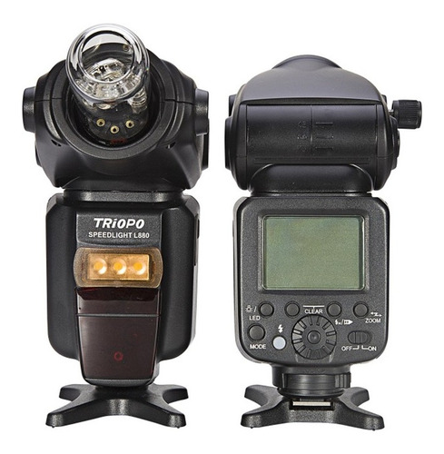 Flash Iluminador Led Triopo Ttl/hss L-880 P/ Canon Nikon 