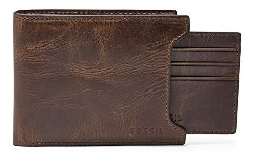 Kka Fosil Derrick 2-en-1 Bifold Billetera D1ksw