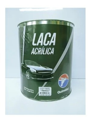 Laca Acrílica Negro Galón Marca Quimidal 