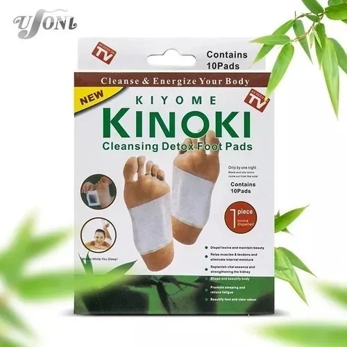 100 Parches Desintoxicantes Kinoki Para Pies 