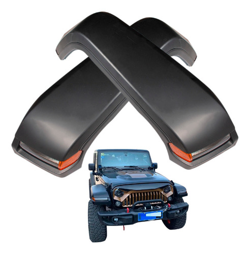 Salpicaderas Loderas Estilo Jeep Jl Para Jeep Jk 07-18 Pink