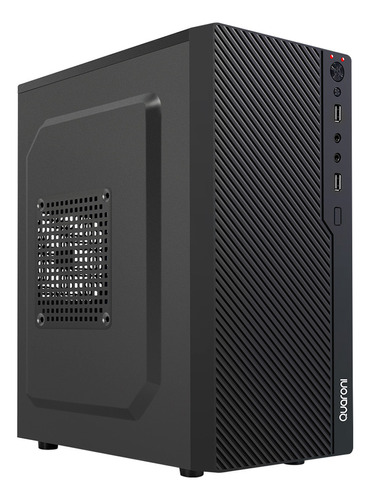 Gabinete Quaroni Media Torre Rejilla M-atx M-itx Con Psu500w