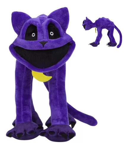 Muñeca Horror Smiling Animal Series Con Forma De Gato Morado