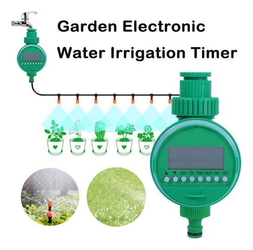 Reloj Automático For Riego Hortas Jardins