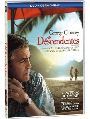 Os Descendentes - Dvd - George Clooney - Shailene Woodley