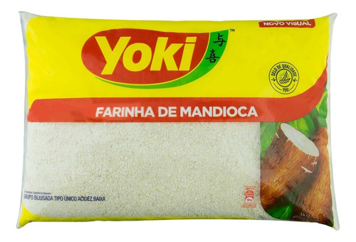 Farinha De Mandioca 1kg Yoki