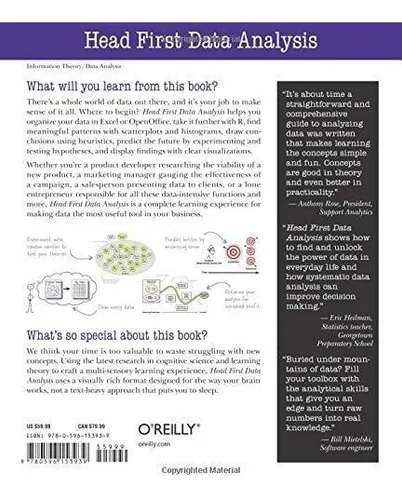 Book : Head First Data Analysis A Learners Guide To Big...
