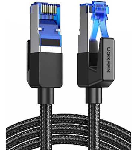 Ugreen Cat 8 Cable Ethernet Trenzado De Alta Velocidad 40gbp