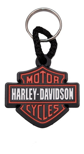 Imagen 1 de 1 de Harley Davidson - Bar And Shield - Llavero De Goma