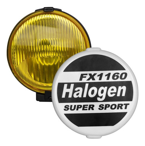 Faro Halogen Redondo 165 Mm Amarillo H3 12v (par)