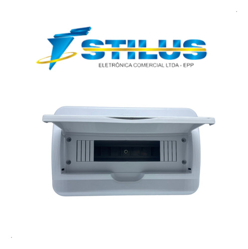 Caixa De Distribuição Elétrica Residencial Embutir 8/12din