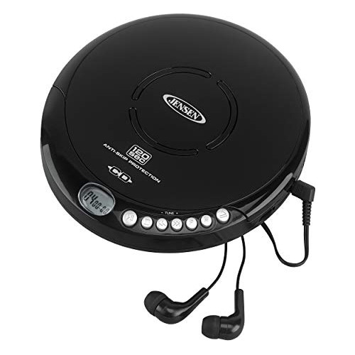   Cd-120bk Reproductor De Cd Personal Portátil Compact...