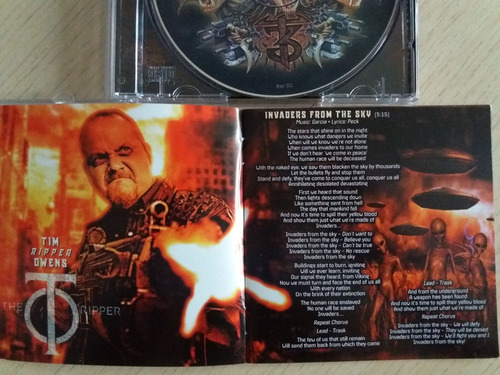 Cd The Three Tremors (2018 Tim Ripper Owens Ex- Judas Priest