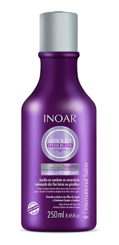Imagem 5 de 7 de Kit Inoar Absolut Speed Blond Duo 250ml Matizador