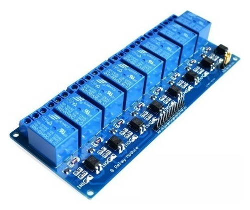 Módulo Relé 8 Canais 5v Arduino Pic Led Raspberry Esp32