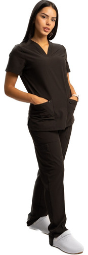 Conjunto Medico Enfermera Dama Uniforme Elastizado - Uniwork