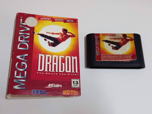 Dragon: Bruce Lee Story Original Para Mega Drive