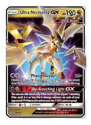 Kit Lendários Solgaleo Lunala Ultra Necrozma Lote 100 Cartas