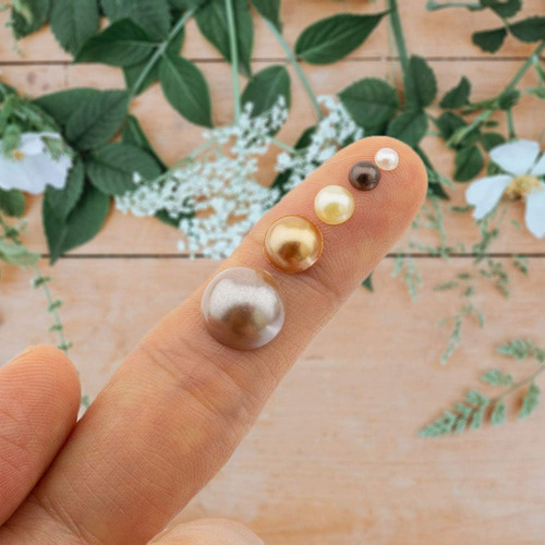 - Colección De Perlas De 3 Mm 10 Mm, Color Amarillo Y ...