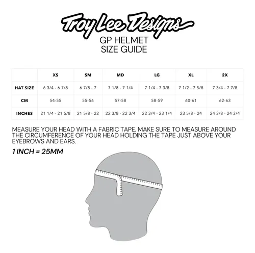 Casco Troy Lee Designs Gp Para Motocross Mx, Mallas Ligeras